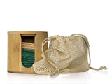 DISCOS PREMIUM DESMAQUILLANTES REUTILIZABLES - CON CAJA DE BAMBÚ / BRUSHBOO