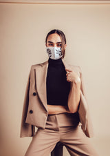 MASCARILLA FLOR MARRÓN / KAUSIMASK