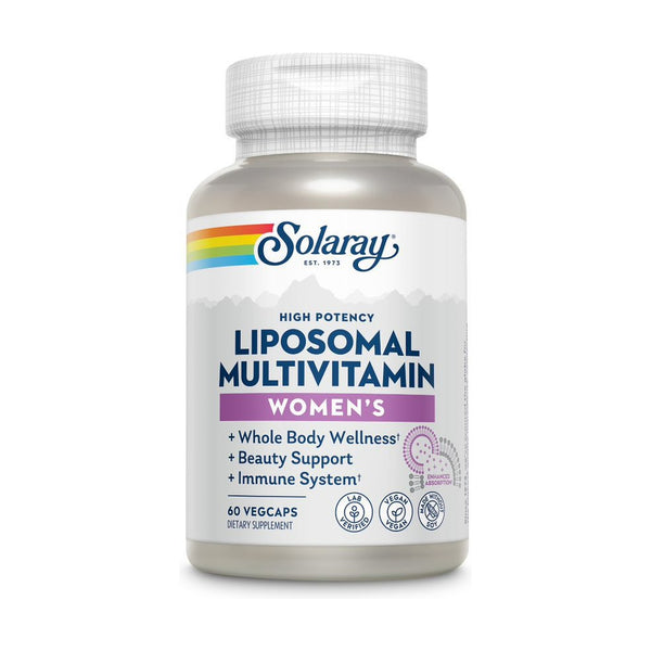 Liposomal multivitamínico mujer 60 capsulas vegetales Solaray