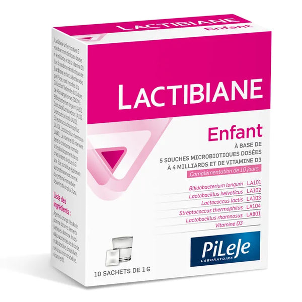 Pileje Lactibiane Enfant 10 sobres