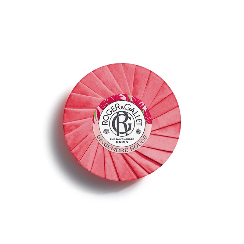 ROGER&GALLET JABÓN GINGEMBRE ROUGE REDONDO BIENESTAR 100 G