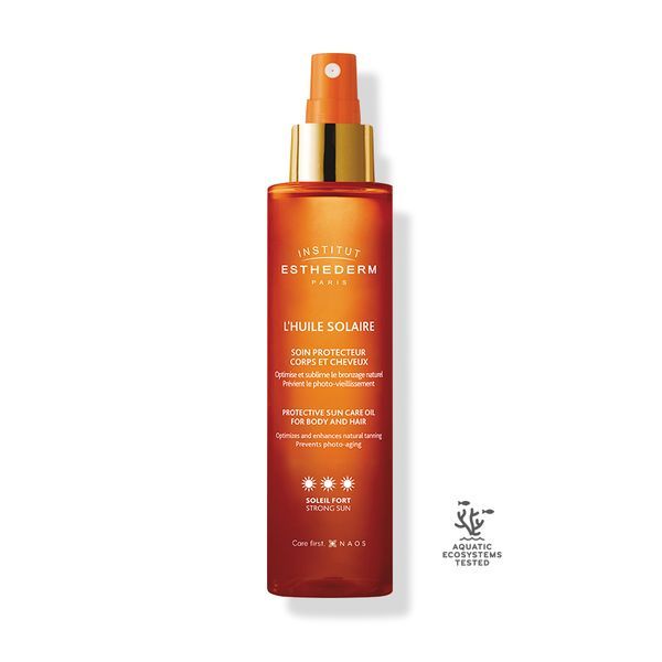 ESTHEDERM L'HUILE SOLAIRE SOIN PROTECTEUR CORPS ET CHEVEUX - SOLEIL FORT