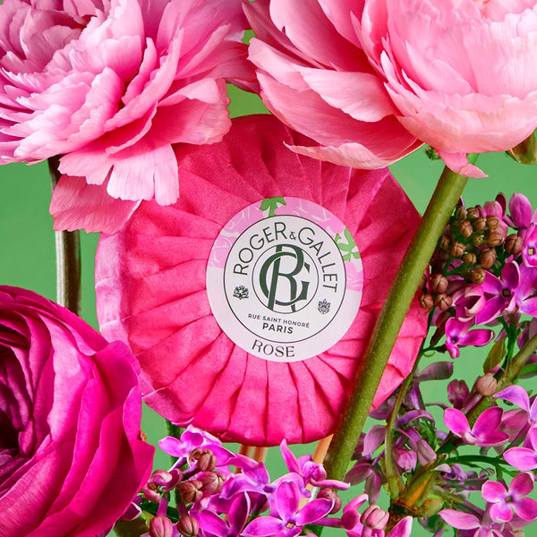 ROGER&GALLET JABÓN ROSE REDONDO BIENESTAR 100 G