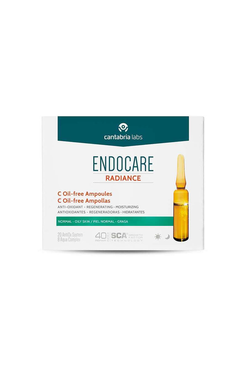 ENDOCARE RADIANCE C Oil-free 30 ampollas x 2 ml piel grasa