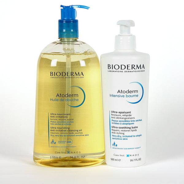 PACK ATODERM HUILE 1L + ATODERM INTENSIVE BAUME 500 ml
